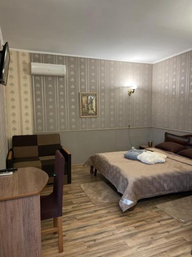 Postel nebo postele na pokoji v ubytování Best House