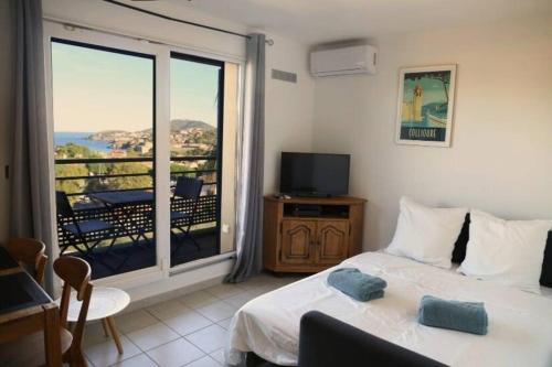 Collioure Vue Mer Parking Gratuit Fibre