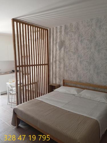 Ένα ή περισσότερα κρεβάτια σε δωμάτιο στο La Casita