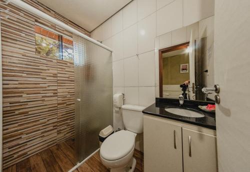 Koupelna v ubytování Pousada Iguassu Charm Suites