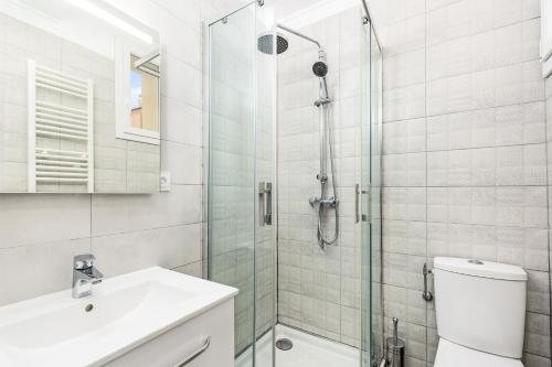 Koupelna v ubytování Frontière Monaco - Splendide 2 pièces - Vue Mer