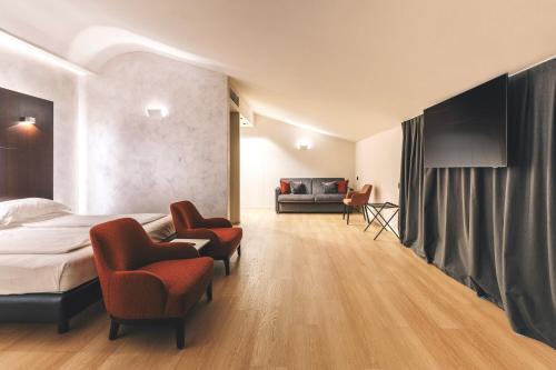 Posedenie v ubytovaní DelleArti Design Hotel