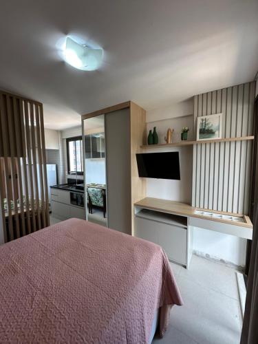 Η κουζίνα ή μικρή κουζίνα στο Barra- Salvador