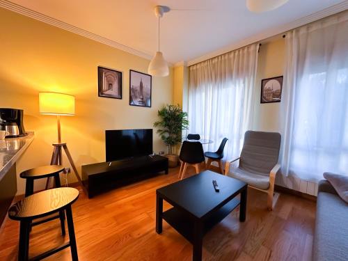 Apartamento con garaje, céntrico y luminoso