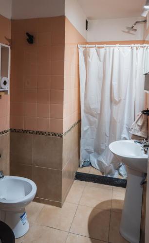 Koupelna v ubytování Trejo 351