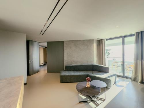 Χώρος καθιστικού στο Zins Luxury Rooms