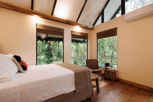 Ein Bett oder Betten in einem Zimmer der Unterkunft Almonds & Corals Boutique Hotel