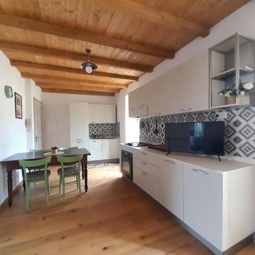 Η κουζίνα ή μικρή κουζίνα στο Rifugio al Borgo
