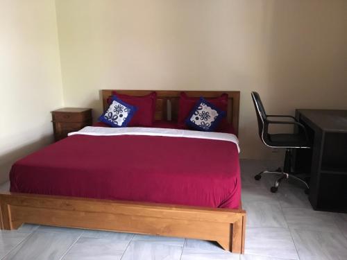 Postel nebo postele na pokoji v ubytování Jessies Beach House