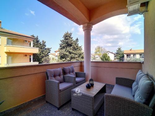 Comfortable home with private covered balcony