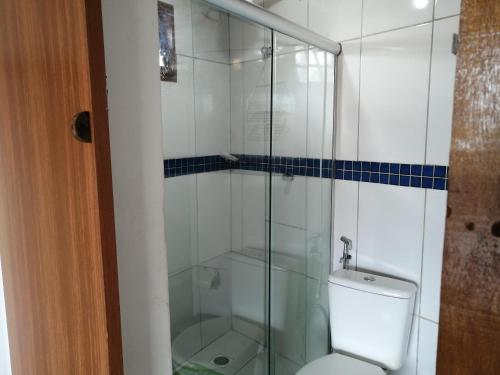 Et badeværelse på Casa 497 Itacare