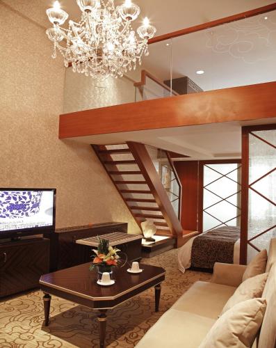 Posezení v ubytování Best Western Premier Hotel Hefei