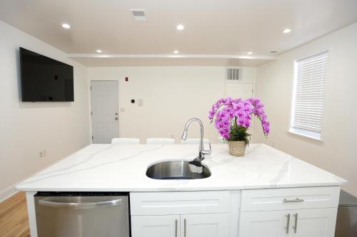 Η κουζίνα ή μικρή κουζίνα στο Spacious and Brand New Apartment in Point Breeze - Prime Location