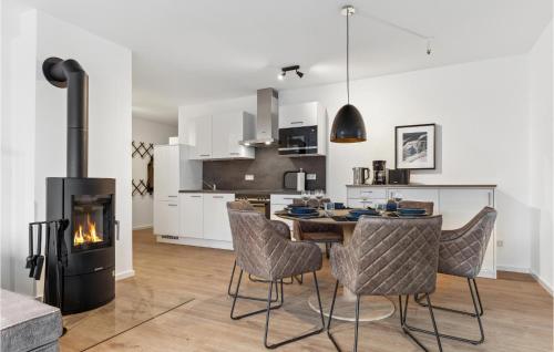 Kuchyň nebo kuchyňský kout v ubytování Gebirgsresort Winterberg