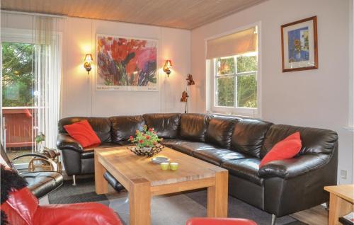 Posezení v ubytování Holiday Home Søndervang Nørre Nebel Ii