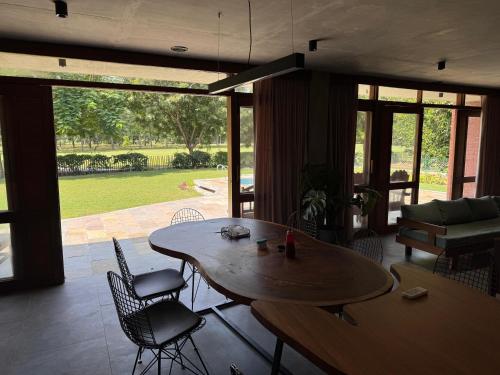 Χώρος καθιστικού στο BK's Villa Golf View
