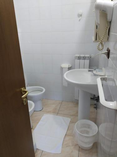 Koupelna v ubytování Agriturismo Casamia