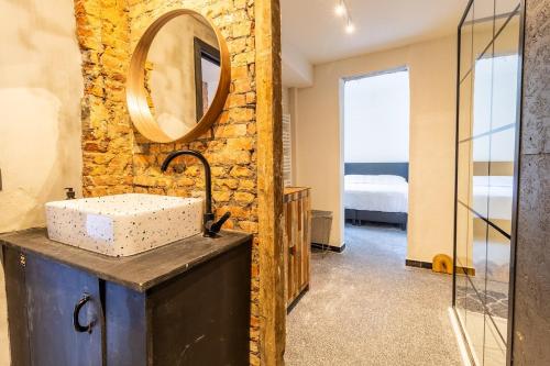Ένα μπάνιο στο Zooside Suites