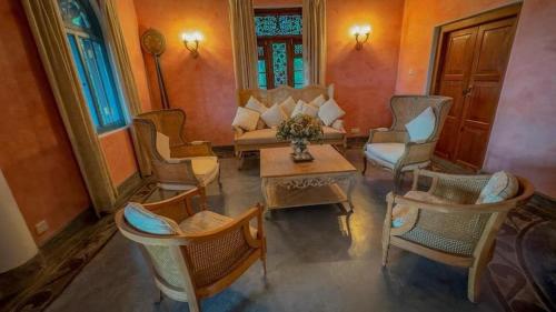 Χώρος καθιστικού στο Sagala Boutique Hotel