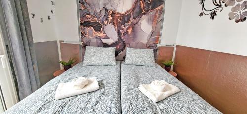 Postel nebo postele na pokoji v ubytování Holiday flat CASA DOM 1, Morro Jable, WiFi