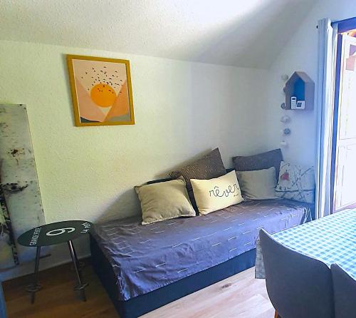 Pléiades , Apt 5 p, 1 grande chambre, un coin montagne et une place de parking , belle vue