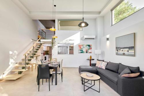 Χώρος καθιστικού στο Renia's house