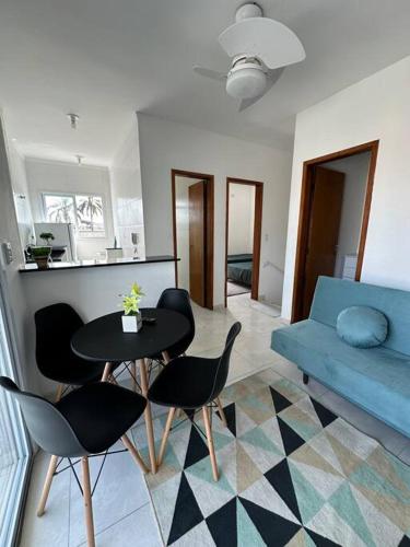 Ruang duduk di 1 - Casa 3 quartos - Praia Guilhermina
