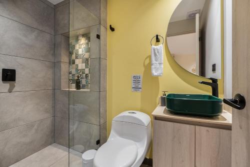Uma casa de banho em Casa Origo Hospedaje
