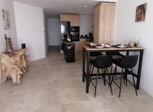 Køkken eller tekøkken på La Perla del Mar