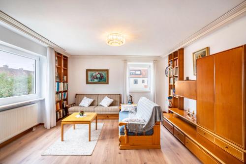 Ruang duduk di Munich Hideaway
