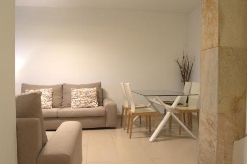 Χώρος καθιστικού στο Terrace Serenity