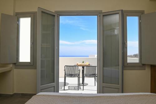Vue générale sur la mer ou vue sur la mer prise depuis l'appart'hôtel