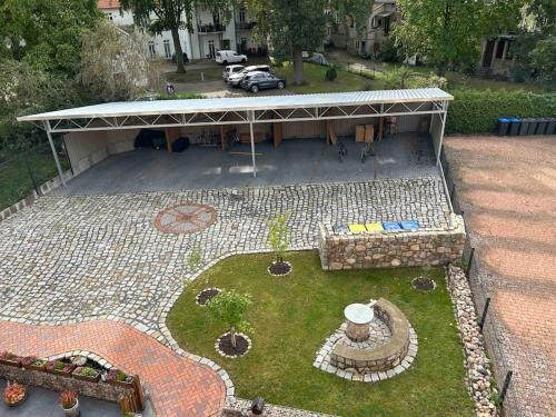 Κήπος έξω από το Stadtwohnung direkt im Zentrum