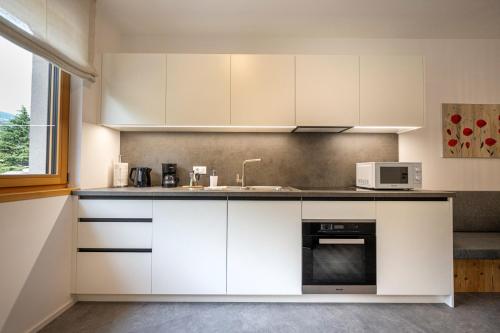 Η κουζίνα ή μικρή κουζίνα στο Apartments No 10