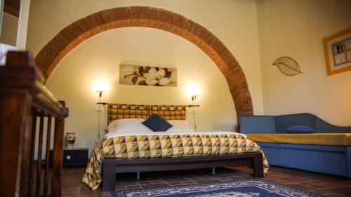 A seating area at Agriturismo Il Quarto