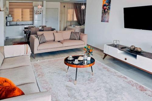 TV/Unterhaltungsangebot in der Unterkunft Thalassa Big Studio