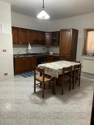 Køkken eller tekøkken på la casa della marinella