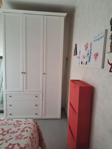 Postel nebo postele na pokoji v ubytování Luciane