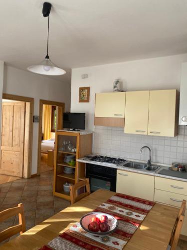 Kuchyň nebo kuchyňský kout v ubytování Casa Martello