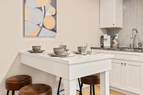 Η κουζίνα ή μικρή κουζίνα στο Surrey Beach House