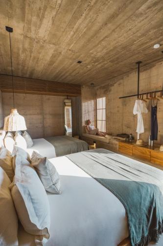 Paradero Todos Santos - Exclusive experiences includedにあるベッド