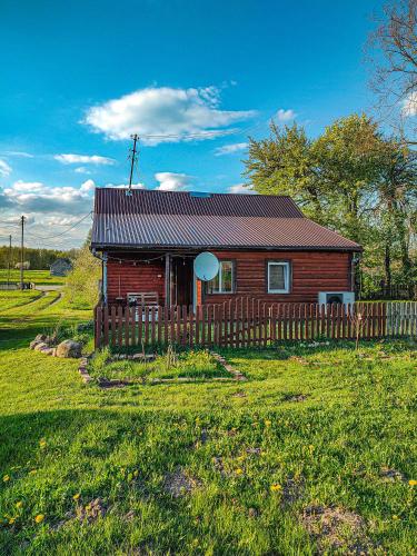 Domek ogrzewany pompą ciepła