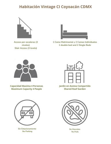 a set of logos for a healthcare vulnerability clc convention centre at Habitación CI Vintage En Coyoacán in Mexico City