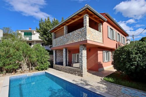 Family friendly house with a swimming pool nska, Krk - 23499