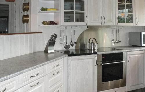 Η κουζίνα ή μικρή κουζίνα στο Holiday Home Steenbeks-Ager