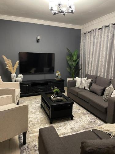 Χώρος καθιστικού στο Royal Homes