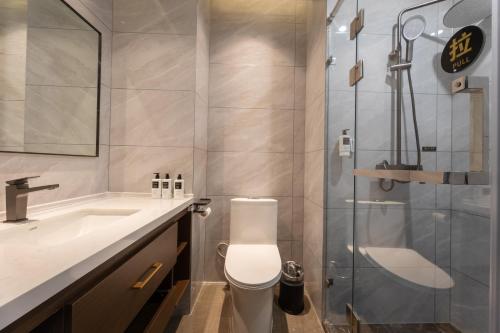 Fotografie z fotogalerie ubytování Yilong Michael International Hotel Suzhou Industrial Park Nanhuanqiao Market Branch v destinaci Jiangtian