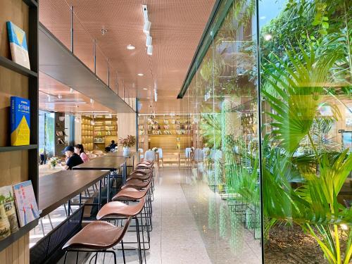 Restaurace v ubytování iTree Guanhu Academy Huizhou West Lake