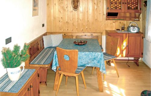 Kuchyň nebo kuchyňský kout v ubytování Ferienhaus In Den Bergen-Boden