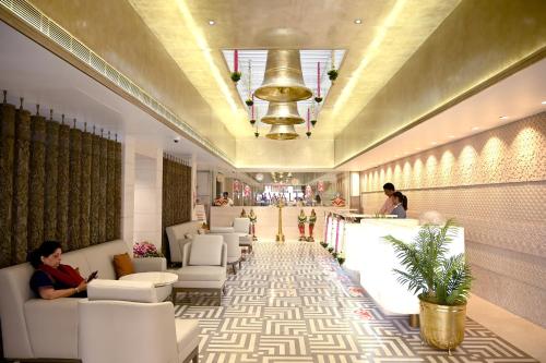 Zona de estar de MARIGOLD-Newly Renovated Hotel